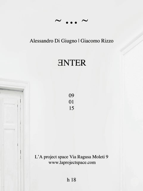 Alessandro Di Giugno / Giacomo Rizzo - Enter